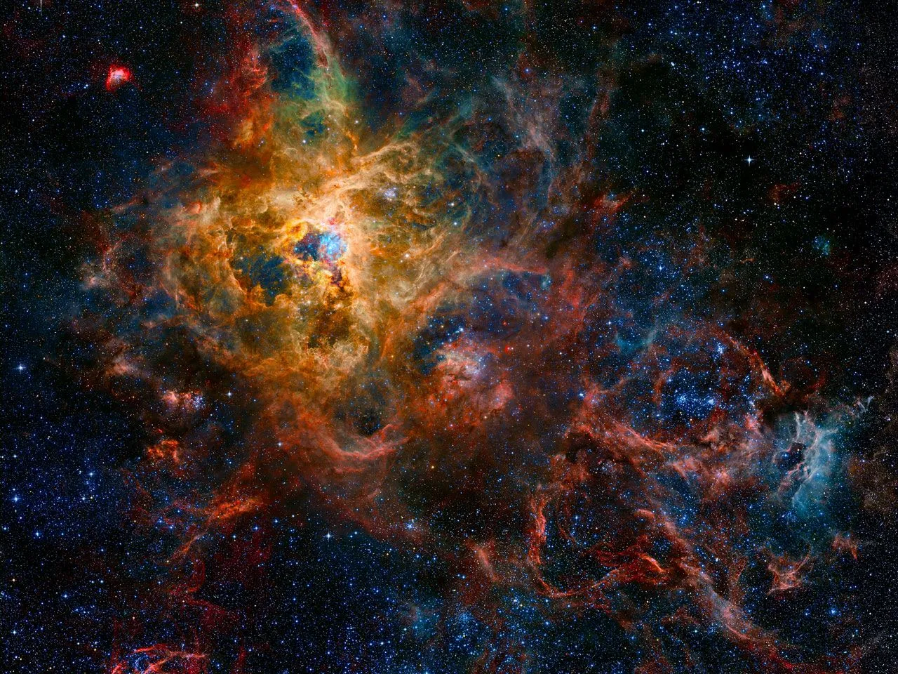 20495 tarantula nebula stellar nursery