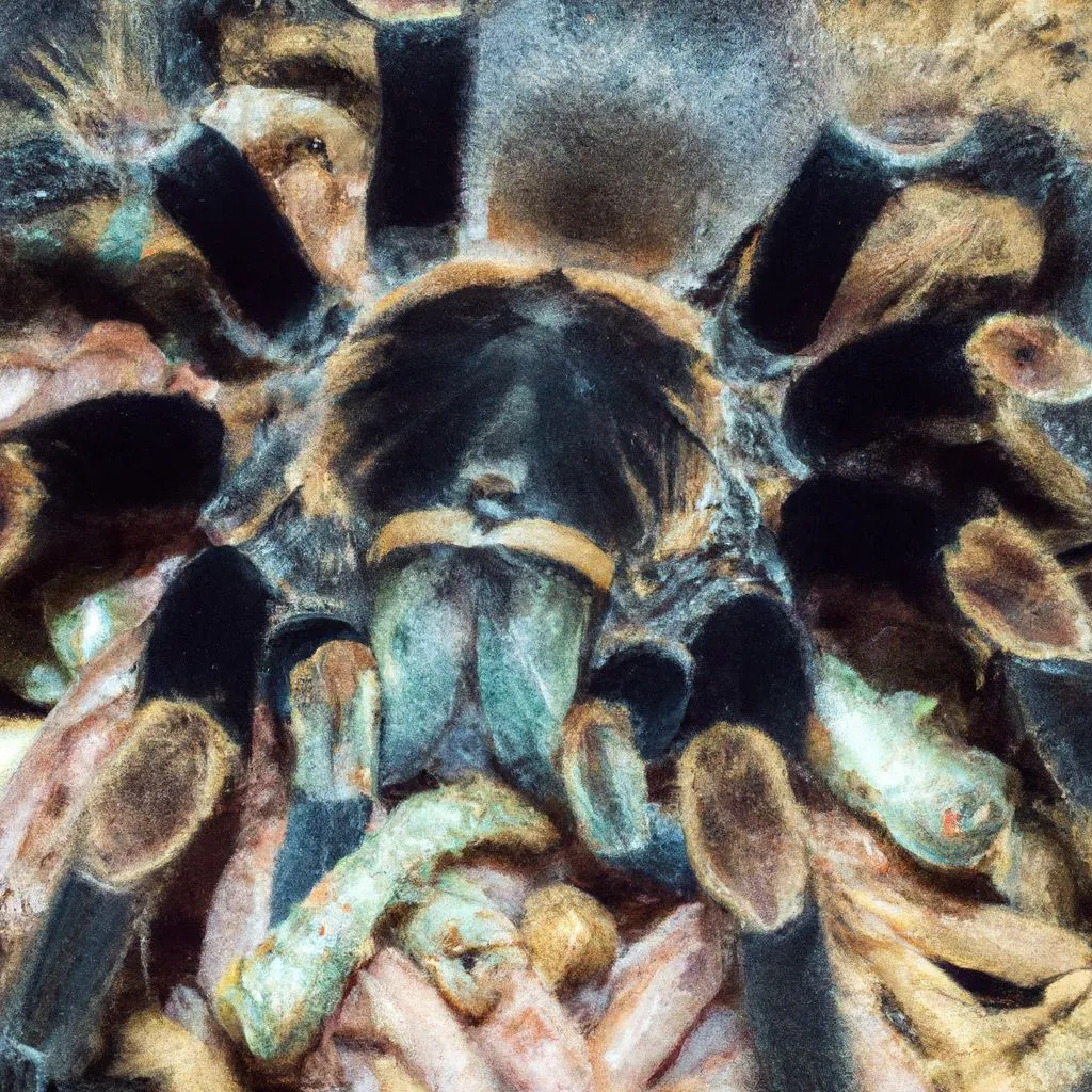 20506 tarantula eating