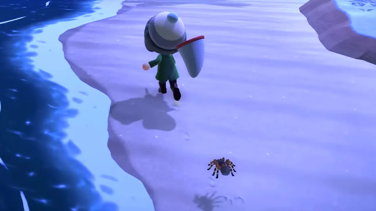 20566 animal crossing tarantula catching tips