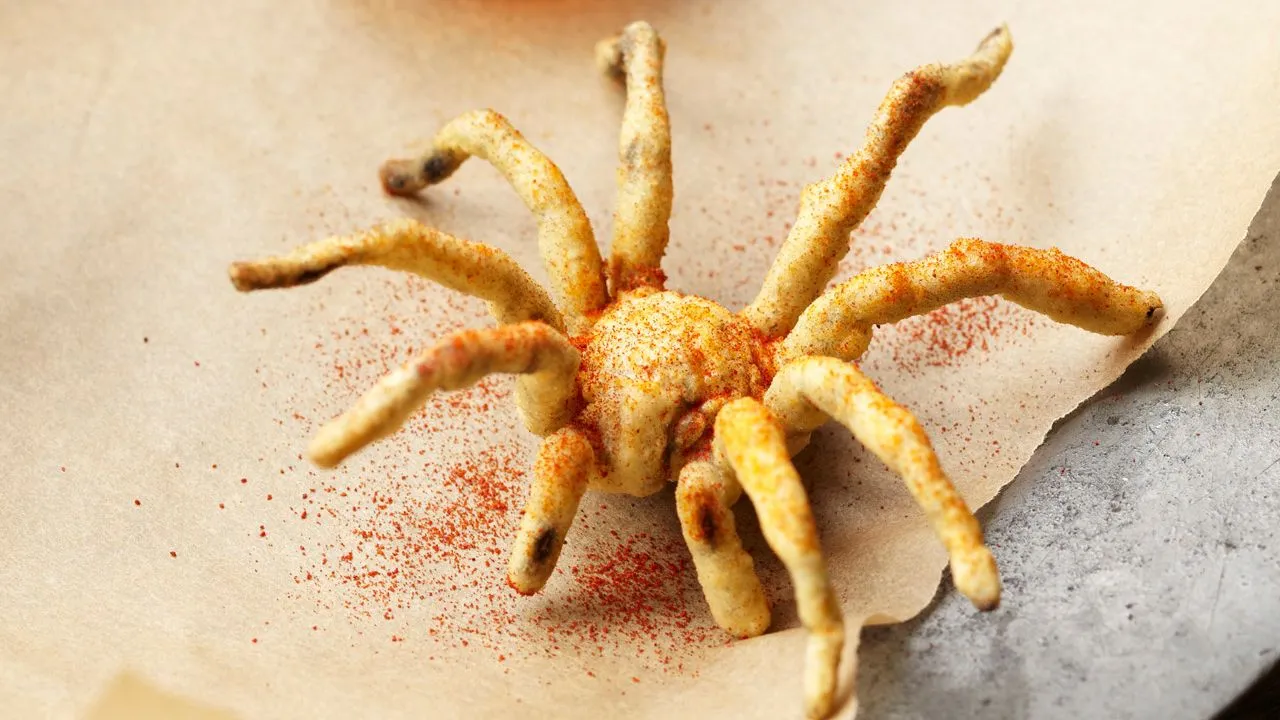 20680 tarantula spider feeding