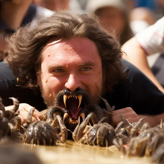 20729 identifying man eating tarantula