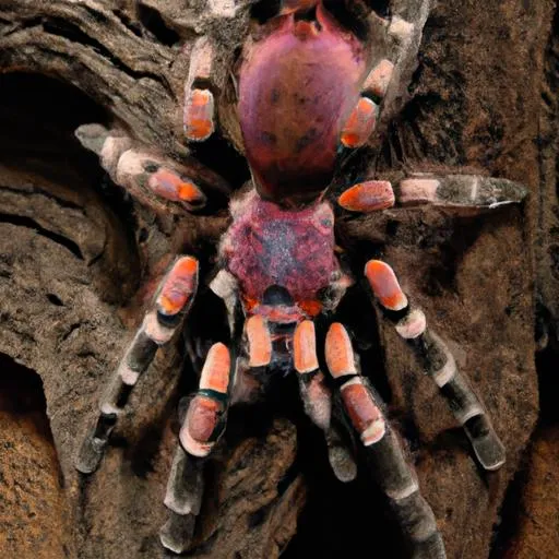 20749 pink toe tarantula watering